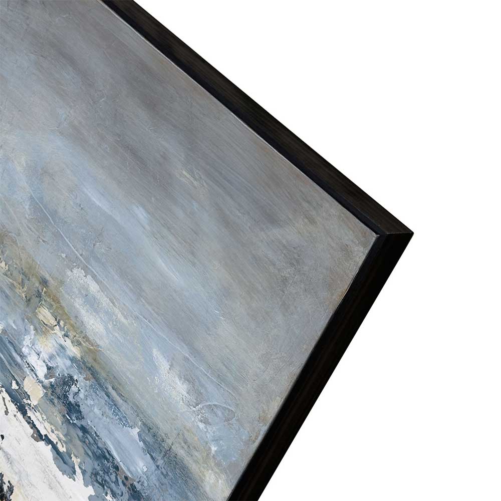 Agave: Scorzese 90x120 - Quadro Astratto con Colori Avvolgenti su Tela