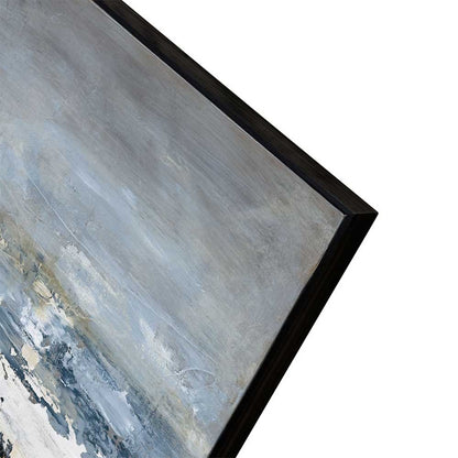 Agave: Scorzese 90x120 - Quadro Astratto con Colori Avvolgenti su Tela