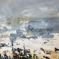 Agave: Scorzese 90x120 - Quadro Astratto con Colori Avvolgenti su Tela
