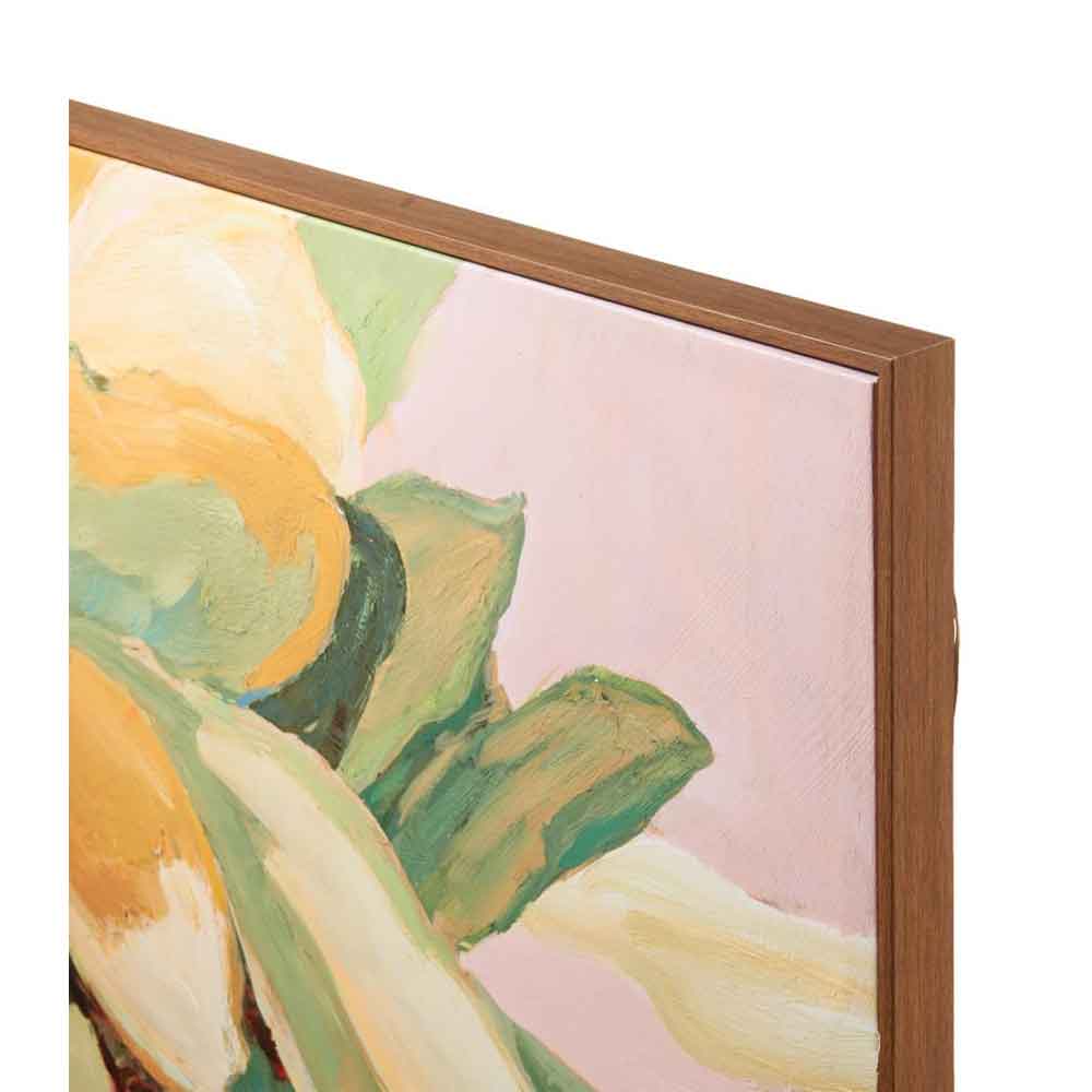 L'Oca Nera Quadro Floreale Impressionista Acrilico su Tela