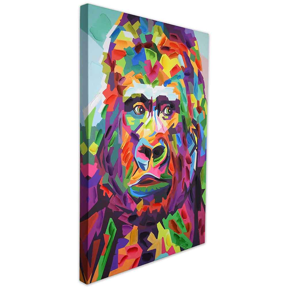 ADM Quadro Orango Pop Art Multicolore WF056X1