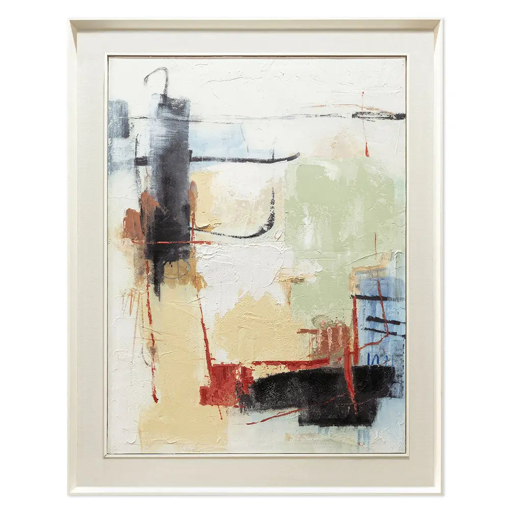 Soul 114x144 Quadro Astratto Moderno con Cornice e Passepartout | Agave