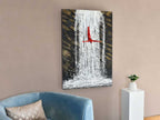 Quadro 3D con Scultura da Parete | Tuffatore in Resina | ADM