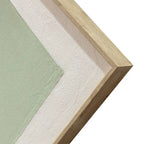 Sylva 60x60 Quadro Astratto Moderno Verde e Materico | Agave