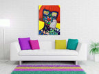 ADM Quadro Volto di Donna Pop Art 2 SA003X1