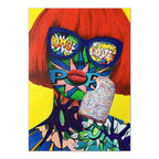 ADM Quadro Volto di Donna Pop Art 2 SA003X1