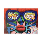 ADM Quadro Volto di Donna Pop Art 2 SA003X1