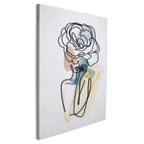 ADM Quadro Donna Fiore di Rosa A004X1