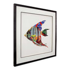 ADM Quadro Collage Pesce Tropicale 1 SA007A1
