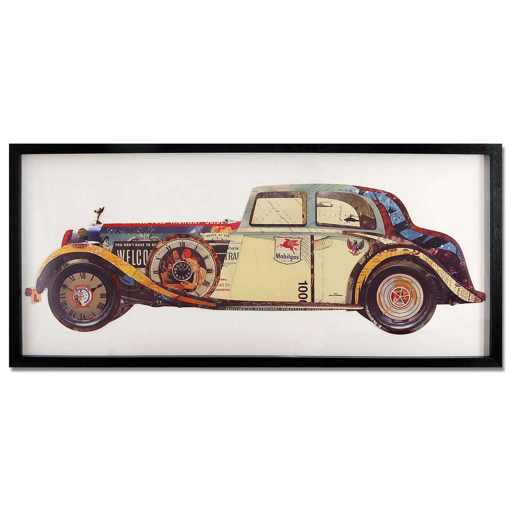 ADM Quadro Collage Auto D'Epoca SA010A1