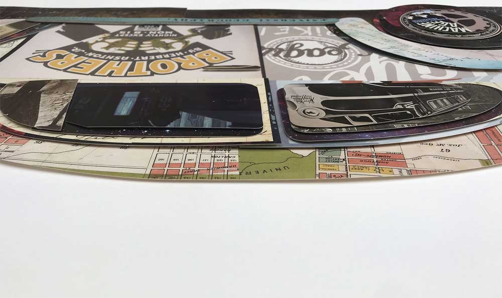 ADM Quadro Collage Maggiolone Volkswagen SA011A1