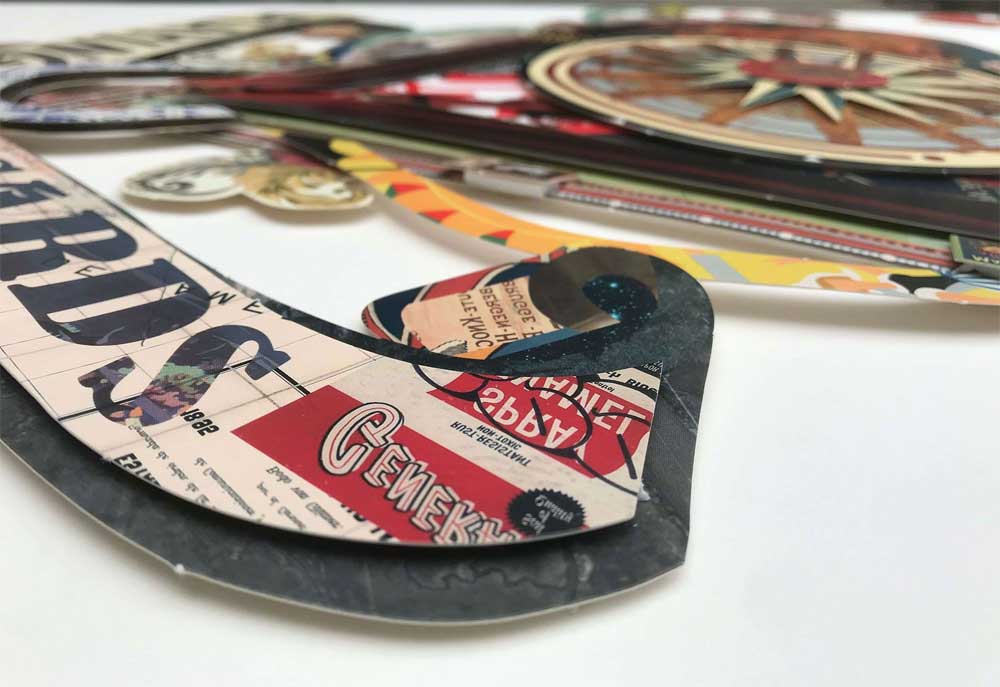 ADM Quadro 3D Asso di Cuori SA016A1