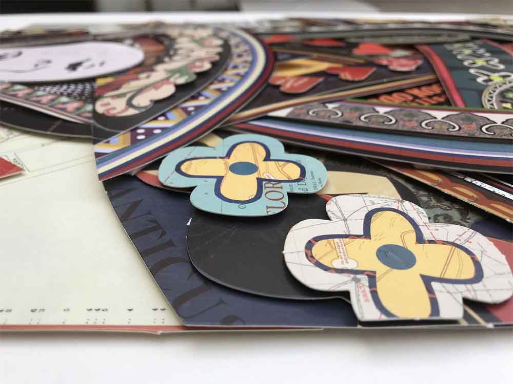 ADM Quadro 3D Donna di Cuori SA019A1