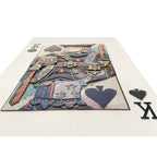 ADM Quadro collage Re di Picche SA021A1