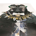 ADM Quadro Collage Cane Corso con Occhiali SA035A1
