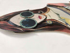 ADM Quadro Collage Modella con Borsetta SA046A1