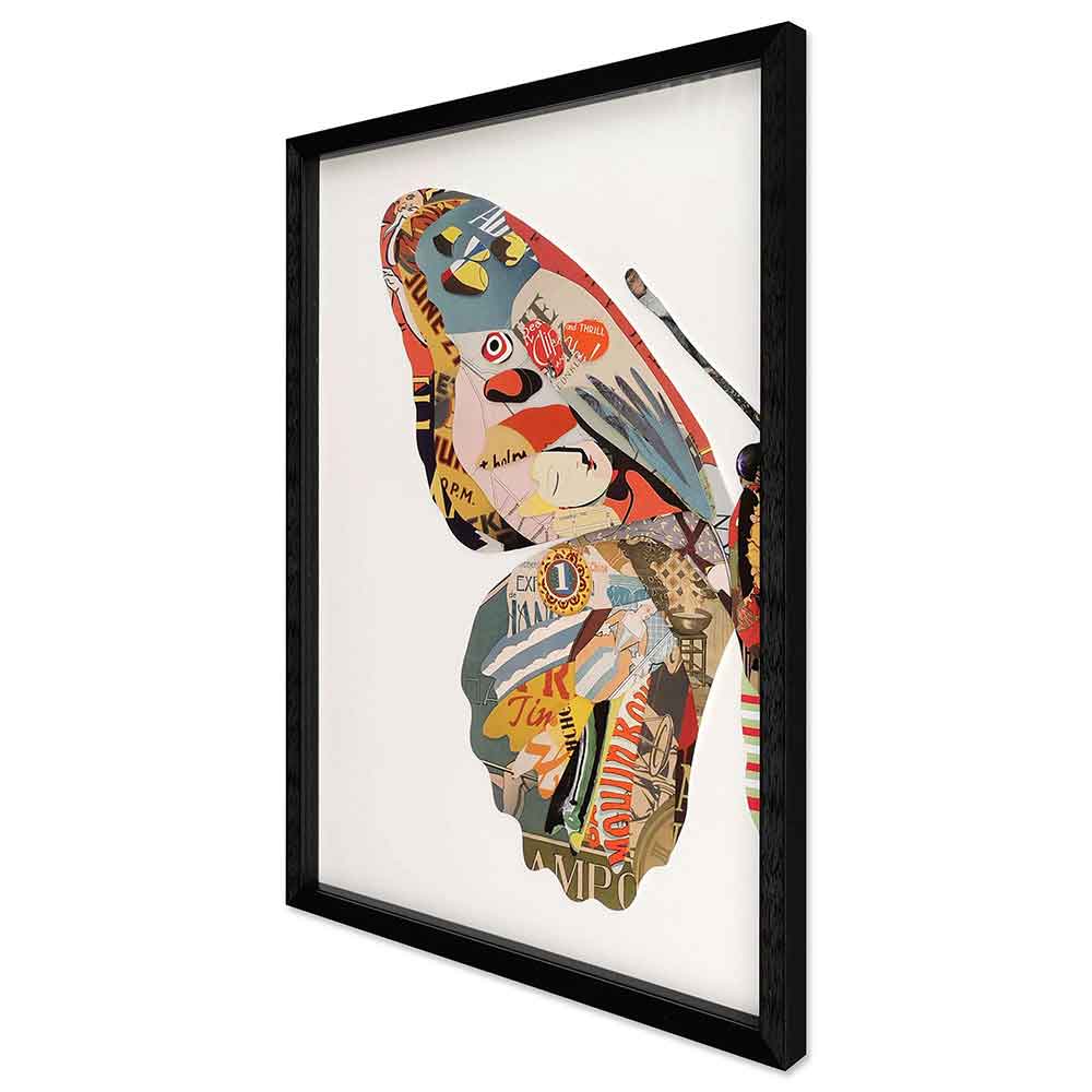 ADM Quadro Collage Mezza Farfalla SA055B1