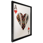 ADM Quadro collage Asso di Cuori SA070A1