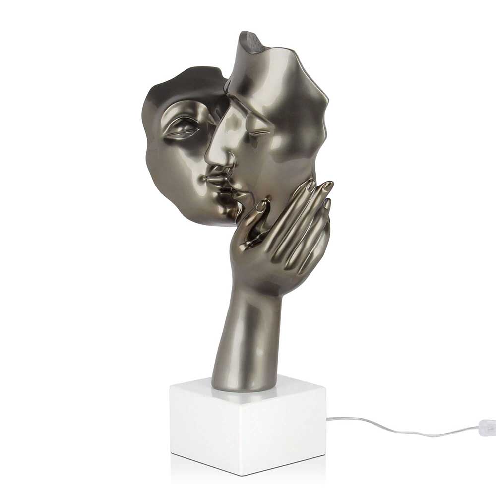 ADM Lampada Led Bacio tra Amanti Antracite SNL5128EA