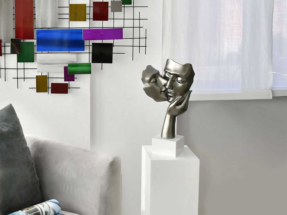 ADM Lampada Led Bacio tra Amanti Antracite SNL5128EA