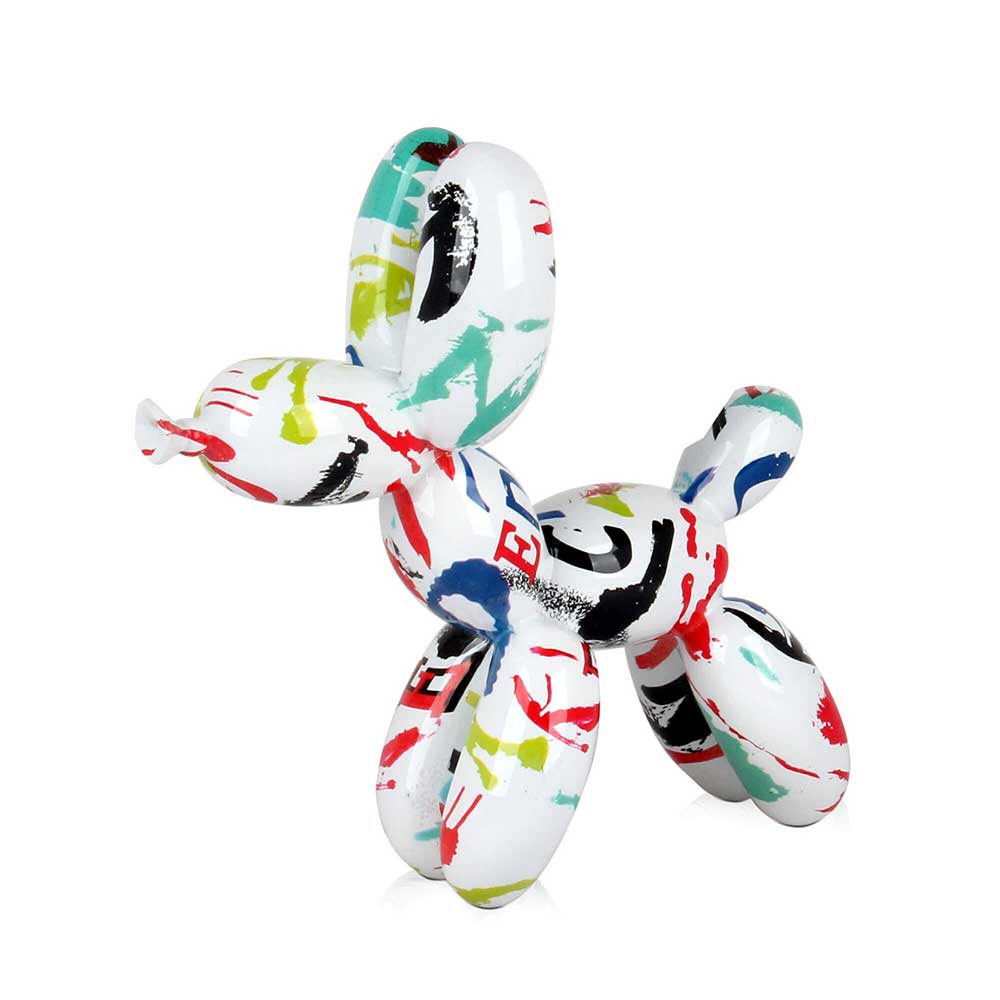 ADM Scultura Cane Palloncino Piccolo Multicolore