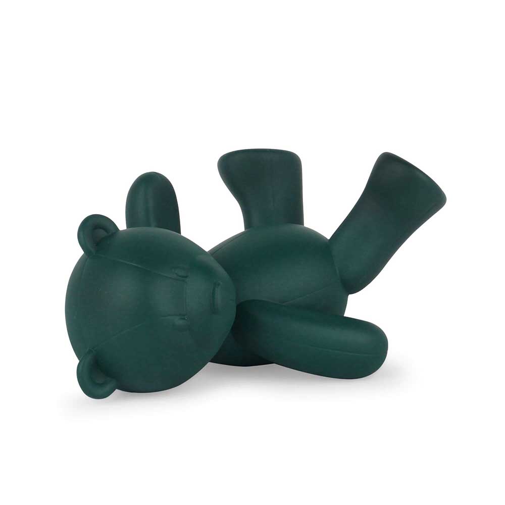 ADM Scultura Orsetto Sdraiato Verde  D2618MF