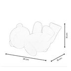 ADM Scultura Orsetto Sdraiato Verde  D2618MF