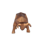 ADM Scultura Toro Sfaccettato Bronzo D5126ED