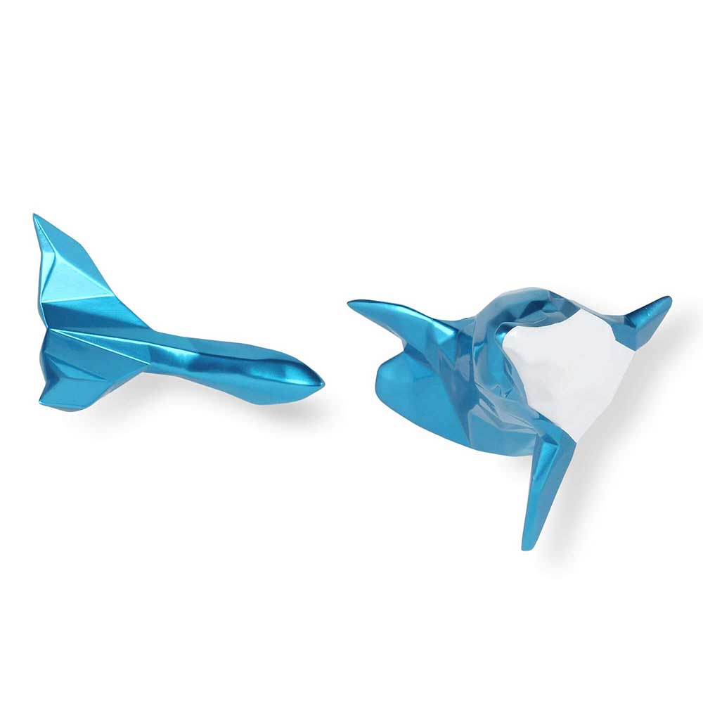 ADM Scultura Delfino Azzurro D3113ETPW