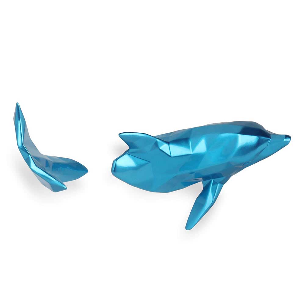 ADM Scultura Delfino Azzurro D3113ETPW