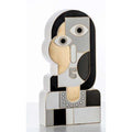 Scultura Donna Astratta 43 cm Dolomite Smaltata | Ambienti Glamour