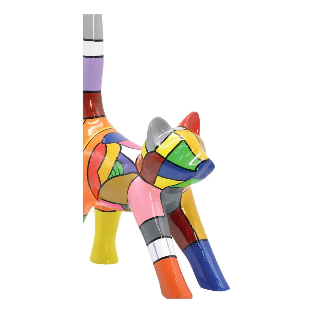 Scultura Pop Cat 44cm | Poliresina | Ambienti Glamour