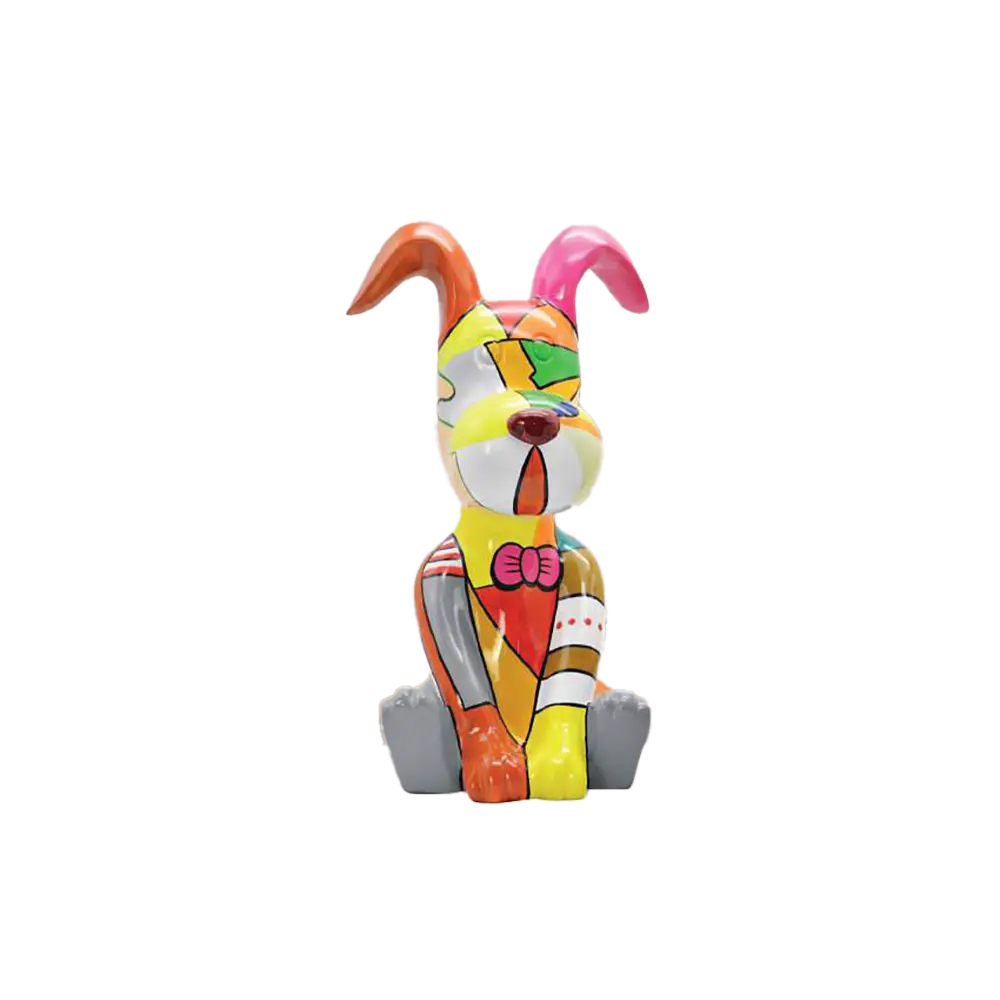 Scultura Sitting Pop Snoopy 44cm | Poliresina | Ambienti Glamour