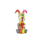 Scultura Sitting Pop Snoopy 44cm | Poliresina | Ambienti Glamour