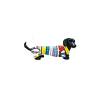 Scultura Bassotto 21cm | Poliresina | Ambienti Glamour