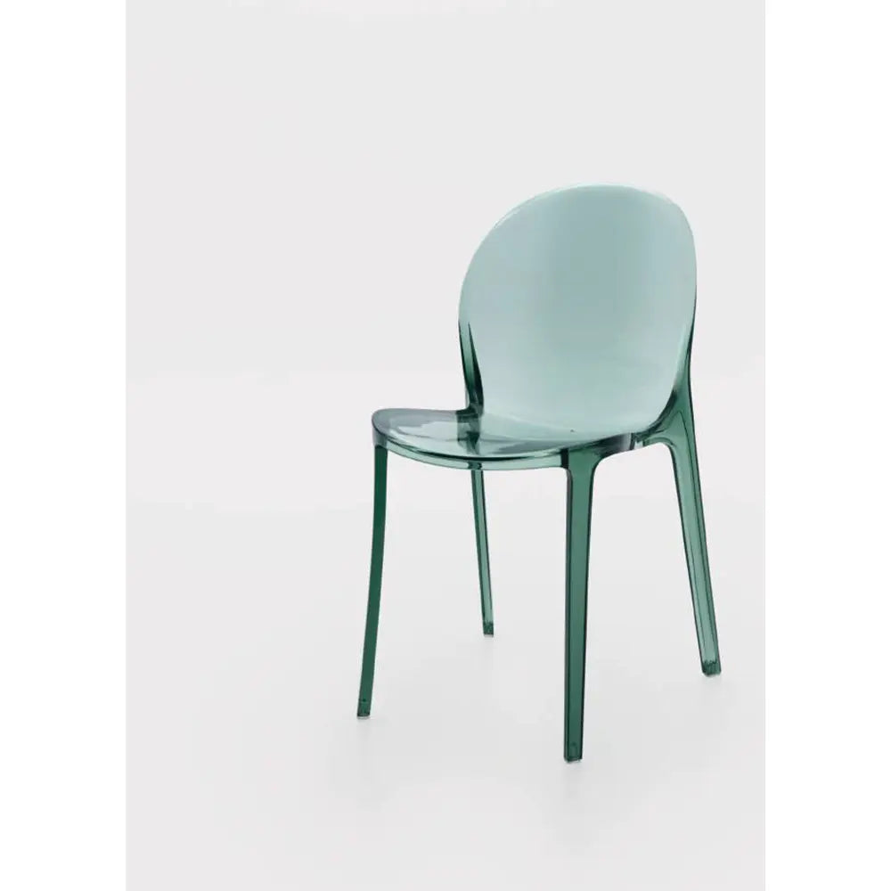 Sedia Bahamas 82cm | Verde Leggero Policarbonato | Ambienti Glamour
