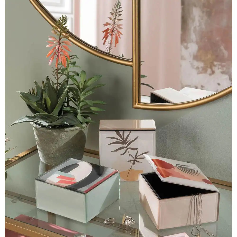 Set 2 Composizioni Piante Grasse Vasi Grigio Verdi | L'Oca Nera