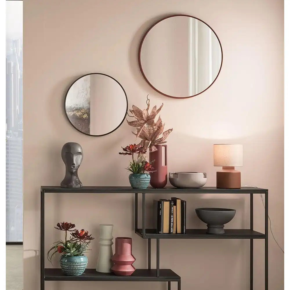 Set 2 Vasi Ceramica con Piante Stile Urban | L'Oca Nera