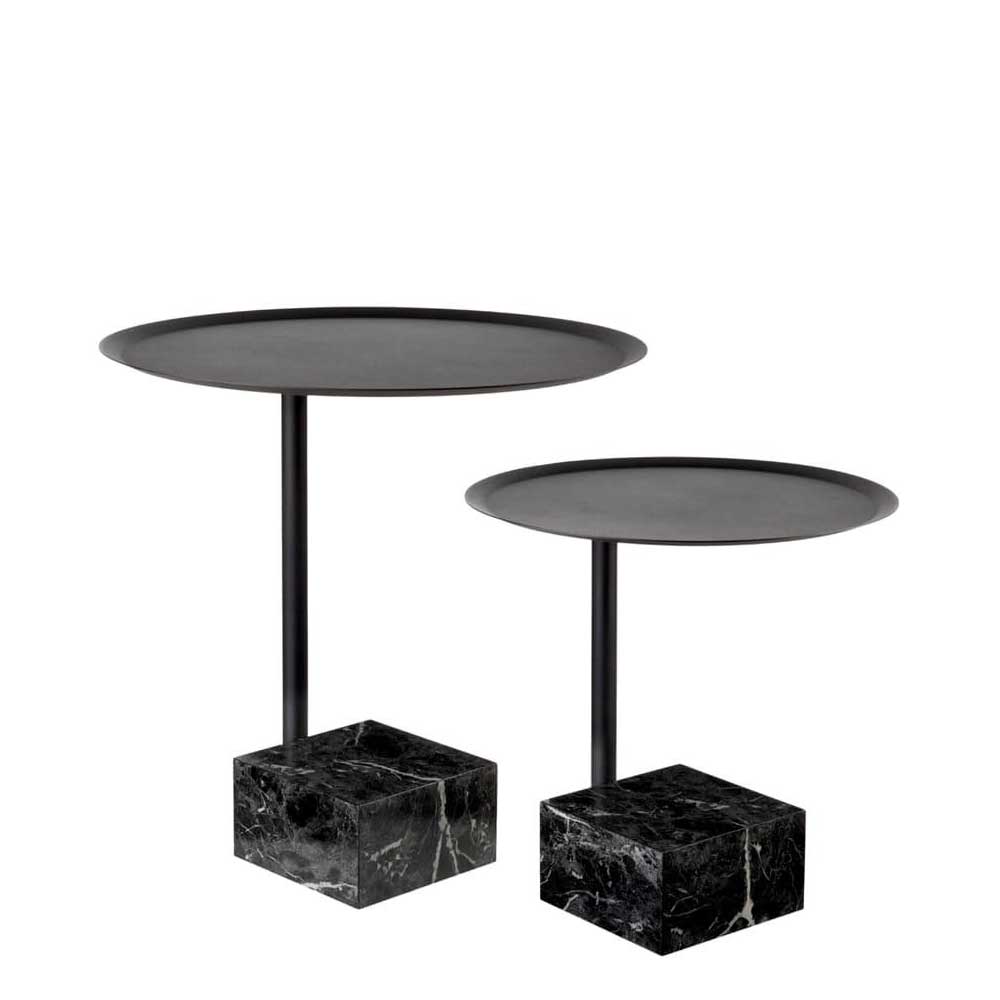 L'Oca Nera Tavolini Tondi Set 2 Pz