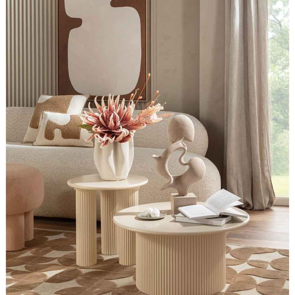 L'Oca Nera Tavolino Tondo Basso