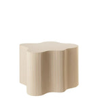 Tavolino Basso Forma Irregolare Effetto Cannettato | L'Oca Nera