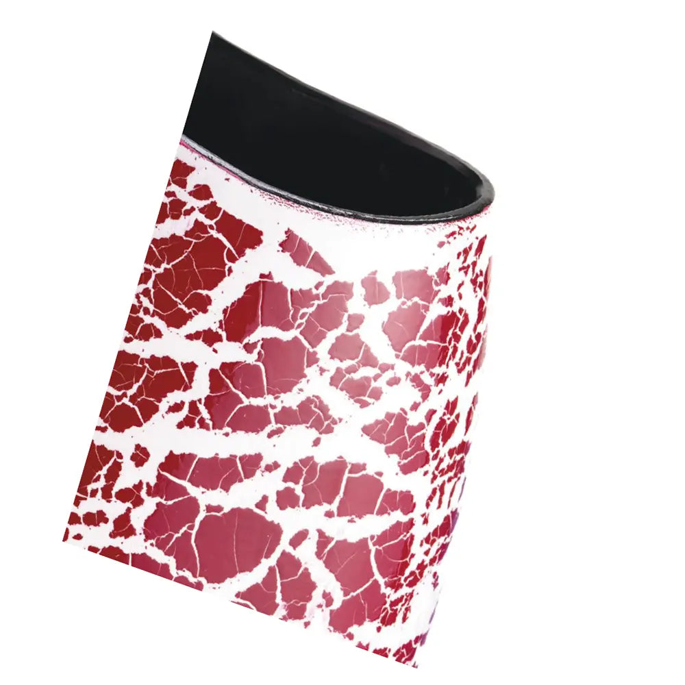 Vaso Alto Bordeaux 52cm | Effetto Crackle | Ambienti Glamour