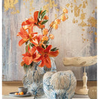 Vaso Alto Gres Ispirazione Fondali Marini Orizzonti | L'Oca Nera