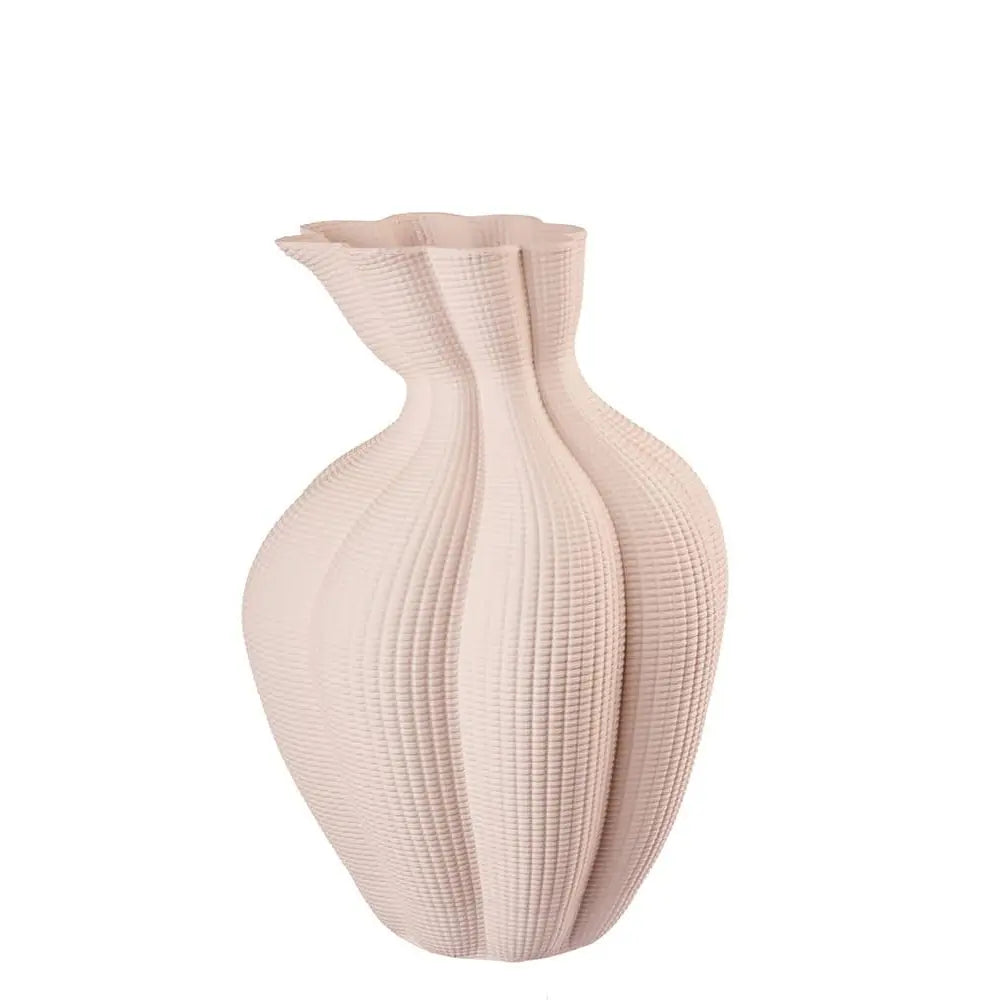 Vaso Alto Porcellana Forma Sinuosa Neo Classic | L'Oca Nera