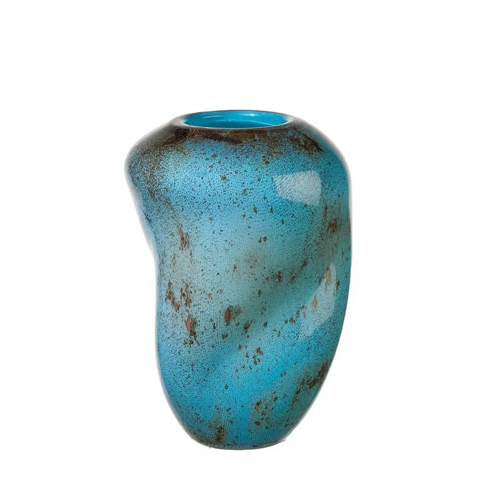 Vaso Alto Vetro Sfumato Ispirazione Onde | L'Oca Nera