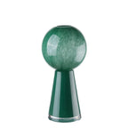 Vaso Alto Vetro Verde Design Chic Fashion | L'Oca Nera