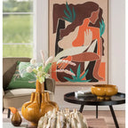 Vaso Ceramica Ispirazione Natura Ethno Chic | L'Oca Nera