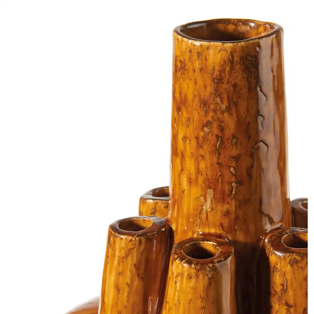 Vaso Ceramica Ispirazione Natura Ethno Chic | L'Oca Nera