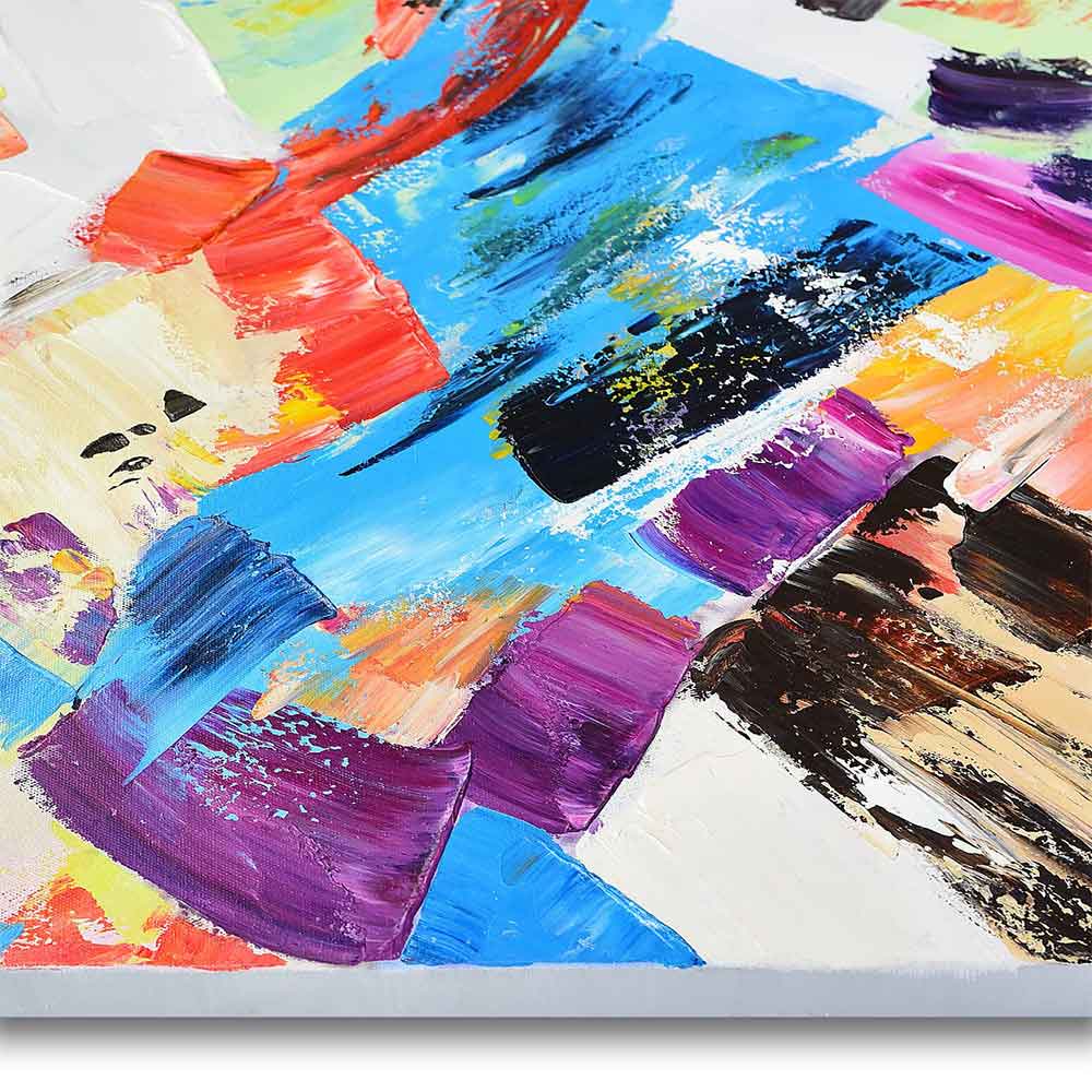 ADM Composizione di Macchie di Colore Multicolore WF037X1