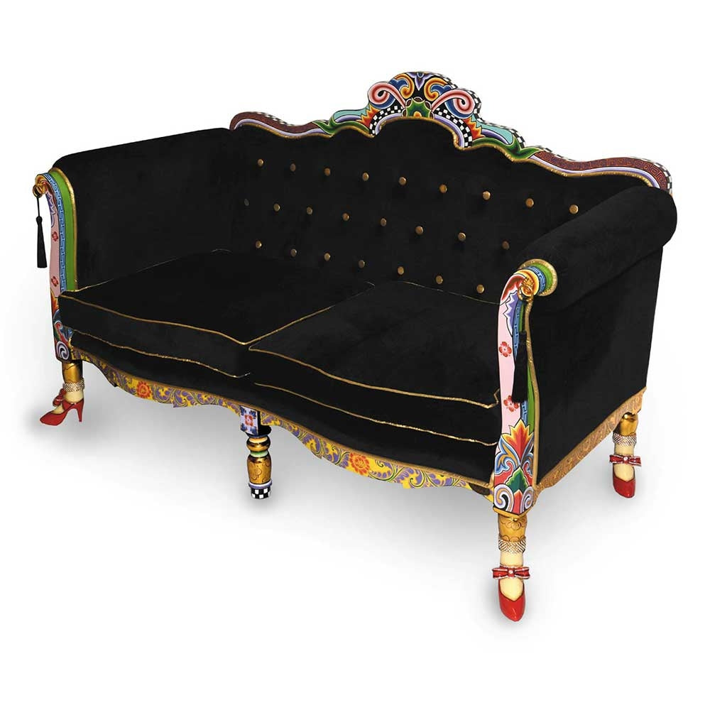 Tom's Drag Divano Nero 102141 - Tendenze Casa